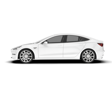 Modern araba. 3d oluşturma