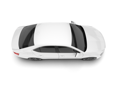 Gerçekçi bir araba. yan görünüm