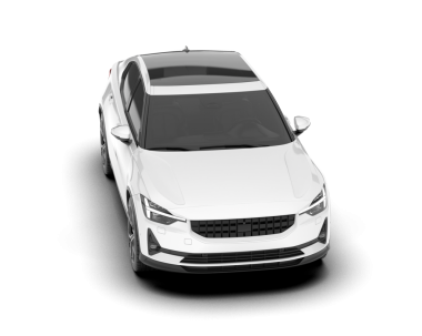 araba beyaz arkaplanda izole edildi. 3d görüntüleme - illüstrasyon