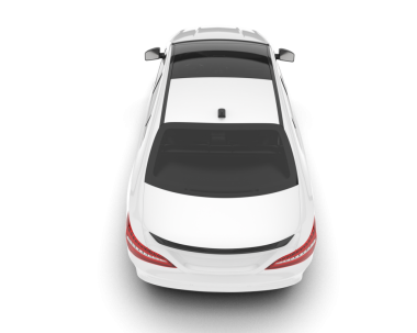 Yeni bir arabanın 3D canlandırması