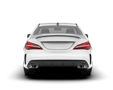 araba arka görünümü, vektör gerçekçi araba arka tarafı