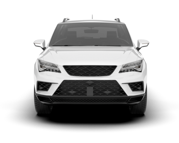 Arka planda izole edilmiş modern lüks araba. 3d oluşturma.