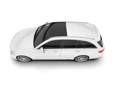 Beyaz üzerine araba vektör çizimi. izole araba