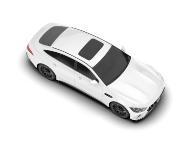 Modern lüks araba. 3d oluşturma.