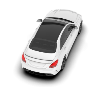 Beyaz arka planda bir araba. yüksek kalite. Beyaz bir yüzeyde araba. Yüksek kalite çizim. İzolasyon olarak kullanılabilir.