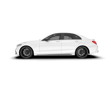 Modern araba. 3d illüstrasyon