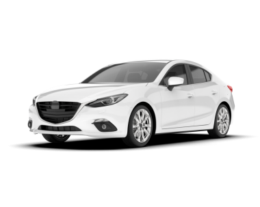 beyaz arka planlı modern araba, yan görünüm