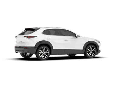 Beyaz arka planda modern bir araba. 3d oluşturma.