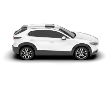 Beyaz arka planlı beyaz modern araba 3 boyutlu illüstrasyon