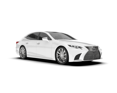 modern araba beyaz arka planda izole edilmiş