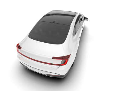 araba beyaz arkaplan izole