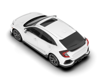 Araba birinci sınıf sedan. 3d illüstrasyon