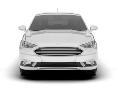 Modern araba. ön görünüm.