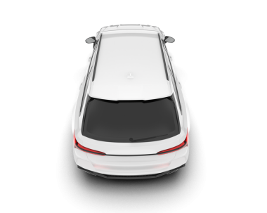 Araba beyaz arka planda izole edilmiş. 3d oluşturma.