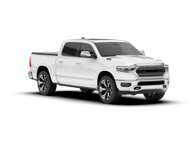 Beyaz arka planda modern bir kamyonet. 3d oluşturma