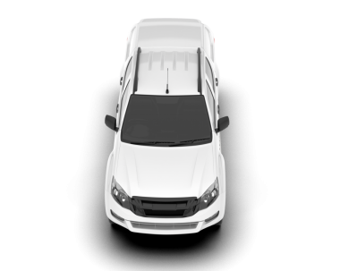 Siyah arka planı olan beyaz bir araba. vektör.