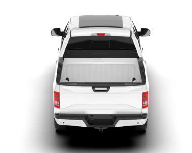 beyaz arka planda yansımalı modern bir araba.