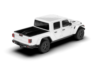 modern beyaz araba arka görünümü.