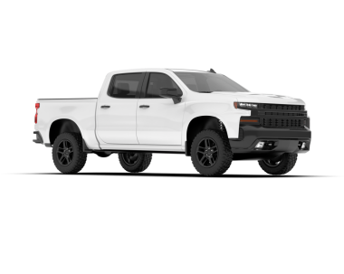 Stüdyo ortamında 3 boyutlu markasız bir pikap.