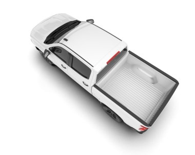 modern araba beyaz arka planda izole edildi. 3 boyutlu çizim - illüstrasyon