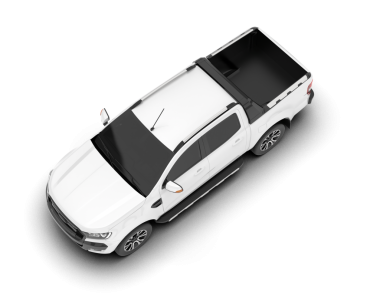 Beyaz arkaplandaki araba.