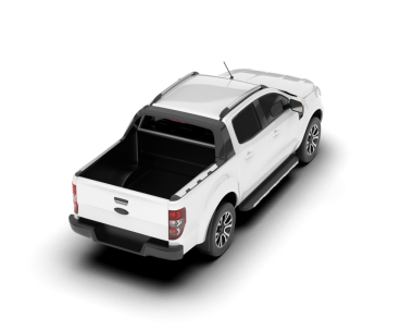 beyaz modern SUV arabası