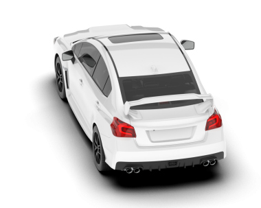 modern araba arka planda