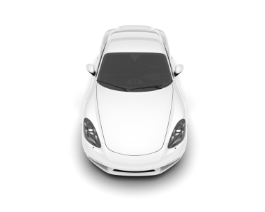 Üç boyutlu gerçekçi bir araba. izole