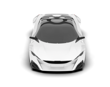 modern lüks araba - 3 boyutlu.