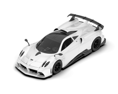 Beyaz modern spor araba