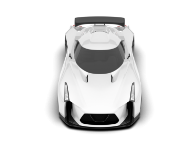 Modern lüks araba. 3 Boyutlu Hazırlama.