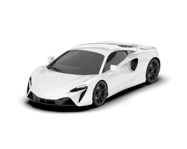 gerçekçi beyaz yarış arabası