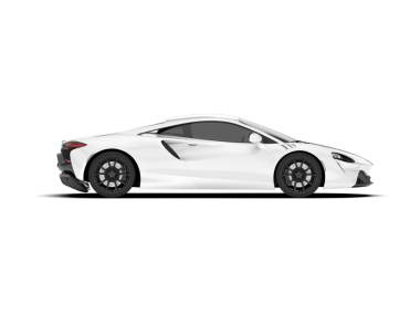 modern araba beyaz arka planda izole edildi. 3 boyutlu görüntüleme