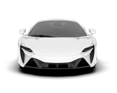 Modern süper beyaz spor araba