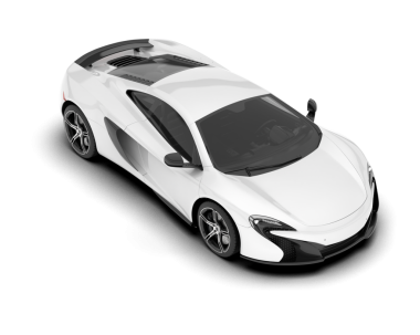 Modern spor araba. 3d oluşturma