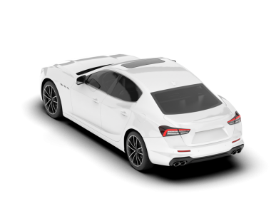 modern lüks beyaz spor araba