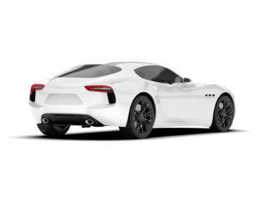 gerçekçi 3 boyutlu spor araba çizimi