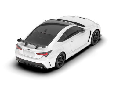 3 d gerçekçi modern beyaz spor araba.