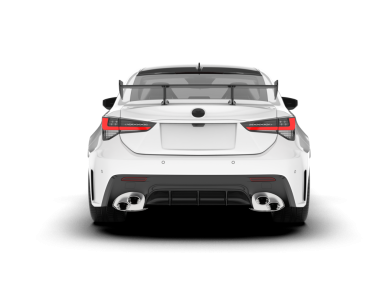 gerçekçi araba yan görünümü.