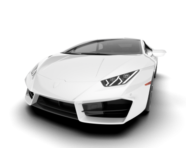 modern lüks araba beyaz arka planda izole edilmiş