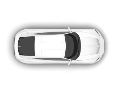 Beyaz arkaplandaki araba