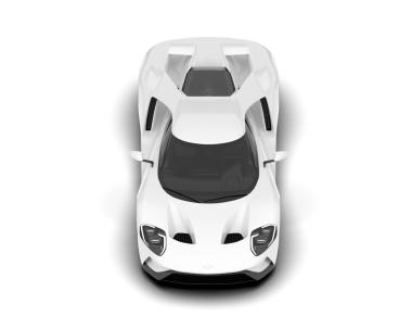 Modern araba. Araba konsepti. Beyaz arka planda izole edilmiş. 3d oluşturma