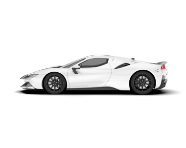 Gerçekçi bir araba. Araba arka planda izole. vektör illüstrasyonu