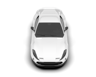 modern araba siyah arkaplanda izole edildi