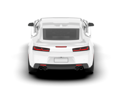 modern araba arka görünümü