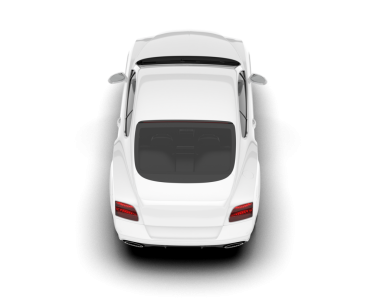 Arabanın arka manzarası. vektör izole