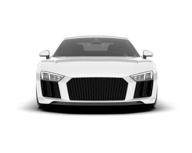 Lüks modern araba beyaz üzerine.