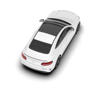 modern araba beyaz arka planda izole edildi. 3 boyutlu görüntüleme