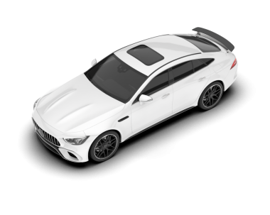 Gerçekçi bir araba. Vektör. gerçekçi resimleme.