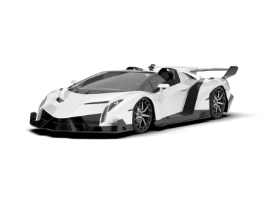 araba beyazda izole edildi